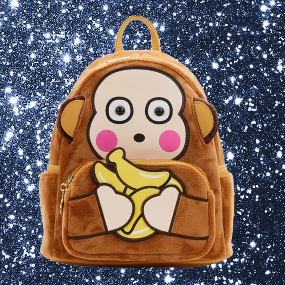 Loungefly Monkichi‎ Cosplay Mini Backpack and Wallet